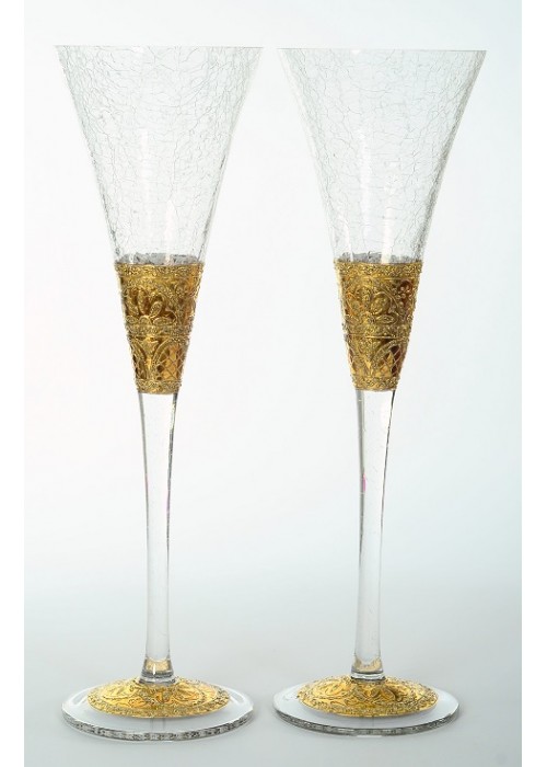 Wedding champagne glasses