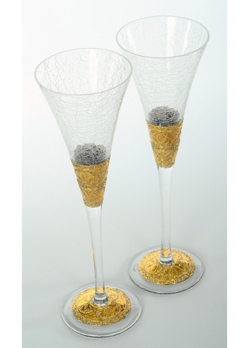 Wedding champagne glasses
