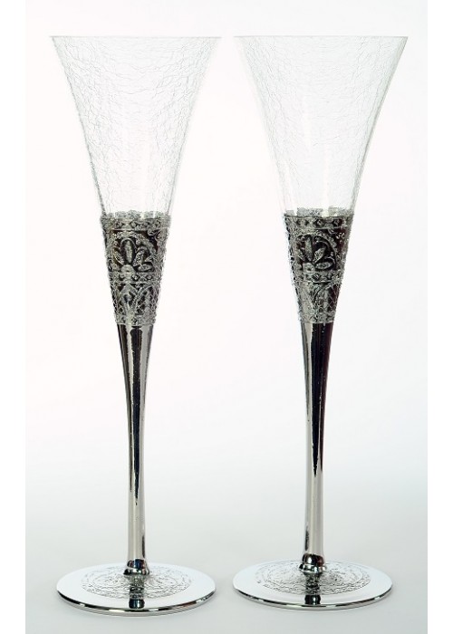 Wedding champagne glasses