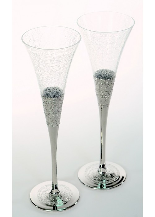 Wedding champagne glasses