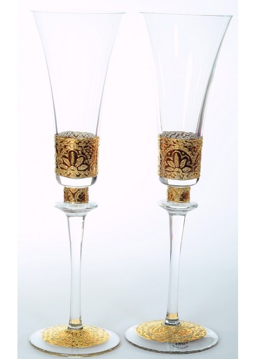 Wedding champagne glasses