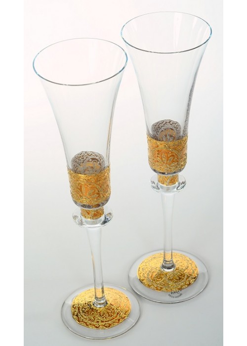 Wedding champagne glasses