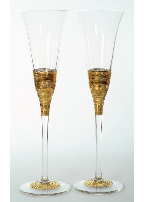 Wedding champagne glasses