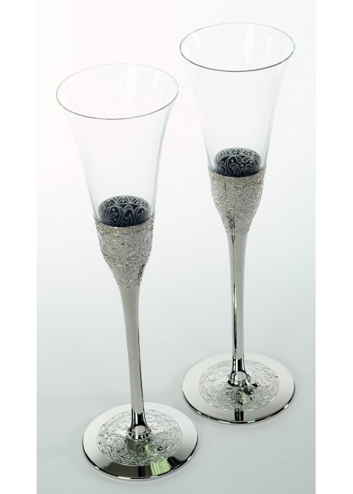 Wedding champagne glasses