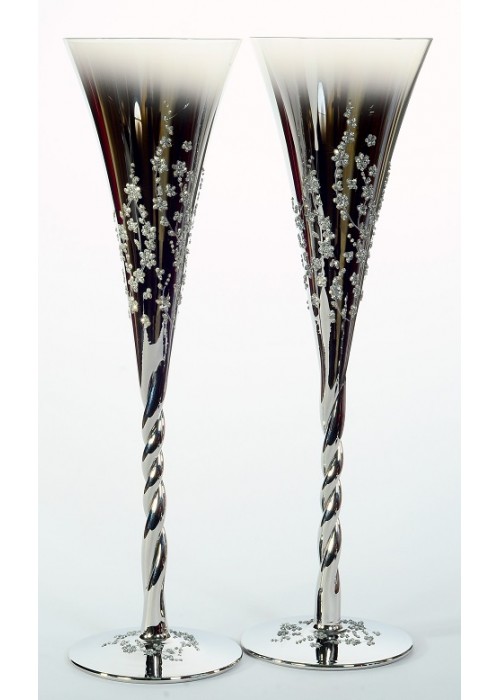 Wedding champagne glasses