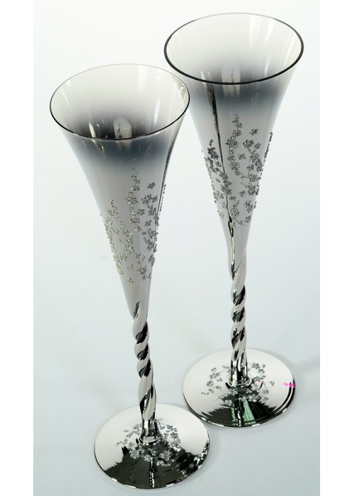 Wedding champagne glasses