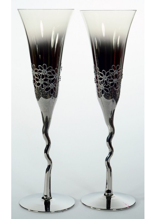 Wedding champagne glasses