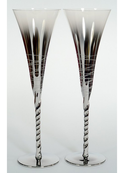 Wedding champagne glasses