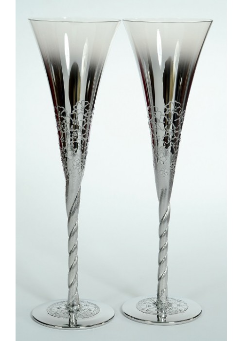 Wedding champagne glasses