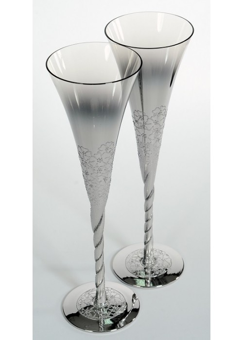 Wedding champagne glasses