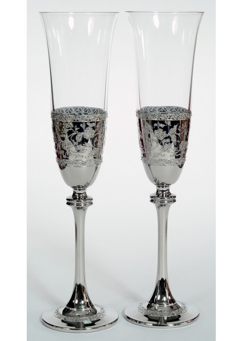 Wedding champagne glasses