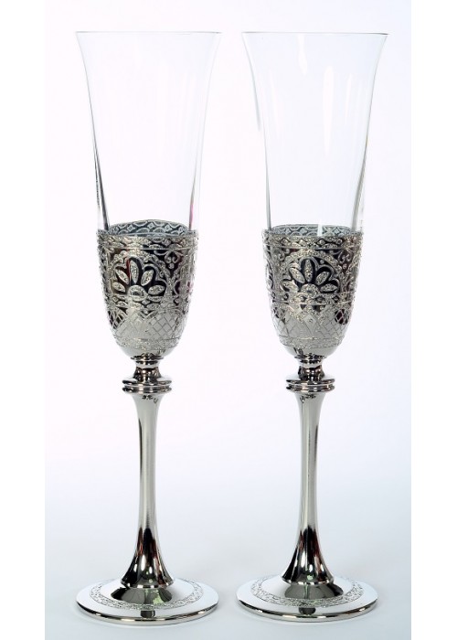 Wedding champagne glasses