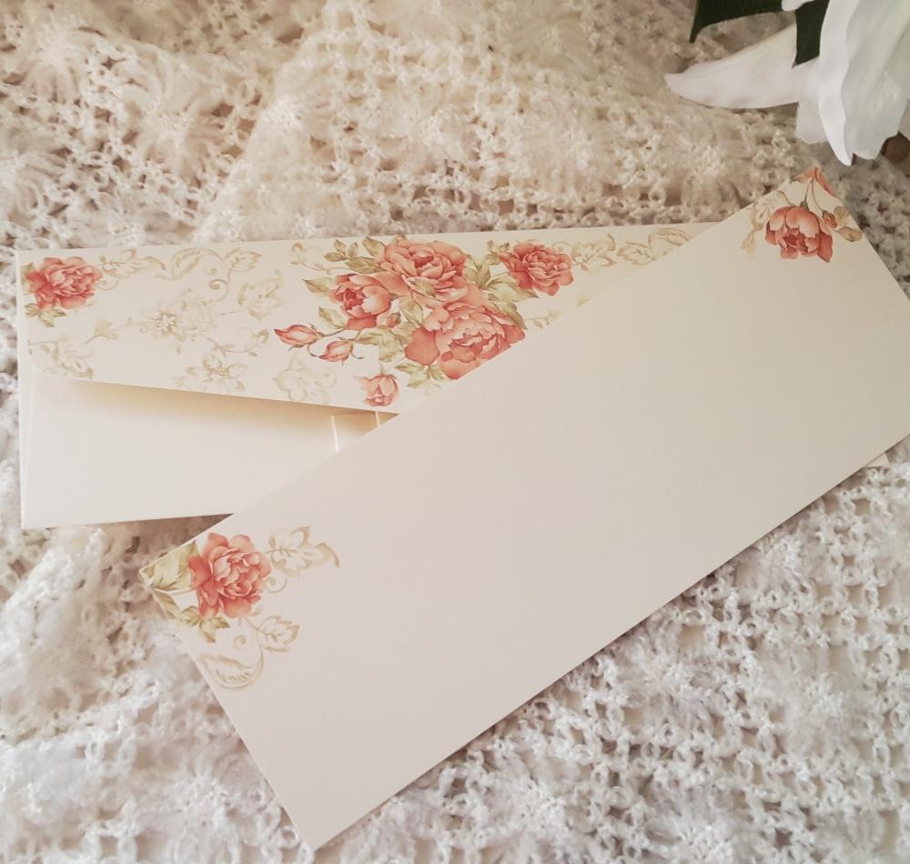 Romantic wedding invitations